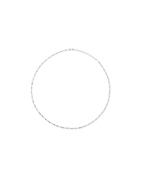 50cm (20") 1.6mm Width Figaro Chain Necklace in Sterling Silver