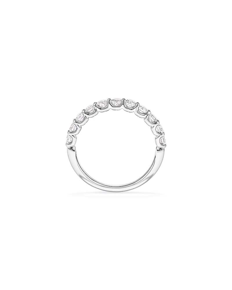 0.83TW Round Brilliant Laboratory-Grown Diamond Wedding Band 14kt Gold