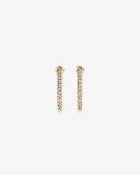 Anneaux en or jaune 10 K avec diamants totalisant 0,25 ct