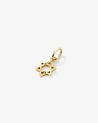 Star of David Pendant in 10kt Yellow Gold