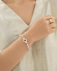 Bracelet belcher en argent sterling de 19 cm