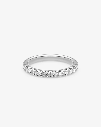 Evermore Wedding Band with 0.75 Carat TW Diamonds in 14kt White Gold