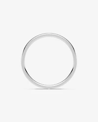 5mm Lite Half Round Wedding Band in Platinum