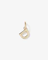 Letter D Initial Pendant in 10kt Yellow Gold