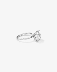 6.00 Carat TW Round Brilliant Laboratory-Grown Diamond Solitaire Engagement Ring Platinum