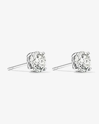 2,00 Carat TW Boucles d'oreilles puces solitaires en diamant parfaites en or blanc 18kt