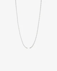 Chaîne à pendentif ouverte avec trombone rond de 60 cm (24") en argent sterling