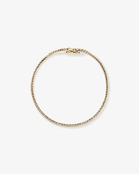 0.82 Carat TW Diamond Tennis Bracelet in 10kt Yellow Gold