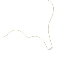 Collier avec 0,25 carat TW de diamants en or jaune 18 kt