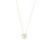 Infinitas Pendant with 0.15 Carat TW of Diamonds in 10kt Yellow Gold