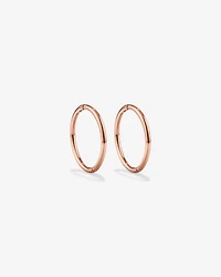 12mm Sleepers in 10kt Rose Gold