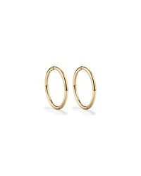 12mm Sleepers in 10kt Yellow Gold