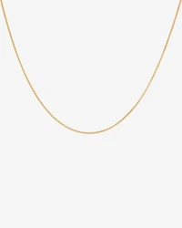 45cm (18") Serpentine Chain in 10kt Yellow Gold