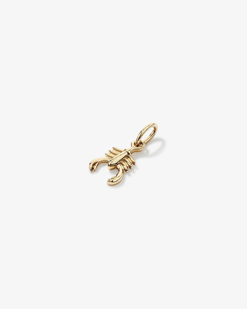 Lobster Pendant in 10kt Yellow Gold