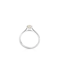 Solitaire Engagement Ring With a 1/2 Carat TW Diamond in 14kt White Gold