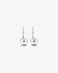 Euroball Earrings in Sterling Silver
