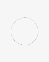 50cm (20") 1.6mm Width Figaro Chain Necklace in Sterling Silver