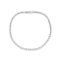 0.50 Carat TW Diamond Tennis Bracelet in Sterling Silver