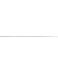 26cm (10.2") 1mm Width Belcher Chain Anklet in Sterling Silver