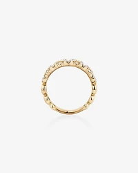 Bubble Ring with 1.00 Carat TW Diamonds in 10kt Yellow Gold