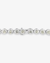 Bracelet de tennis en diamants de 6,00 carats TW en or blanc 14 ct