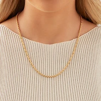 50cm (20") Rope Chain in 10kt Yellow Gold
