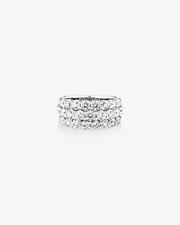 Ring with 3 Carat TW of Diamonds in 14kt White Gold