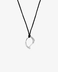 Grand pendentif Spirits Bay en argent sterling avec diamants totalisant 0,15 ct