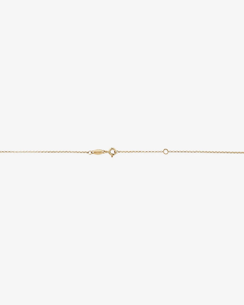 45cm (18") 1mm Width Diamond Cut Belcher Chain in 18kt Yellow Gold
