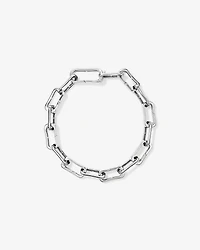 20.5cm (8.1") Alternate Clip Link Bracelet in Sterling Silver