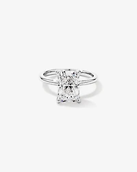 3.00 Carat TW Radiant Cut Laboratory-Grown Diamond Solitaire Engagement Ring Platinum