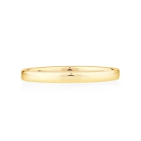 2mm Lite Half Round Wedding Band in 10kt Yellow Gold