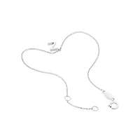 19cm (7.5") Z Initial Bracelet in Sterling Silver