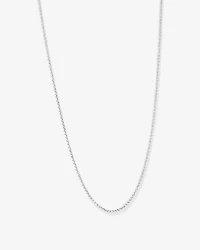 50cm (20") 2mm-2.5mm Width Belcher Chain in Sterling Silver