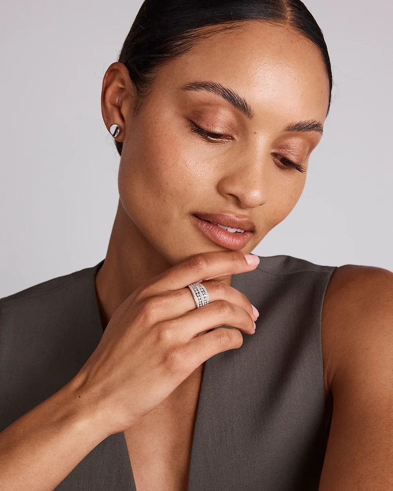 Bague TW Infinite Diamonds 0,70 carat en or blanc 10 carats