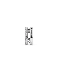 Diamond Ear Conch in Sterling Silver