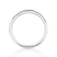 Wedding Band with 1/5 Carat TW of Diamonds in 14kt White Gold