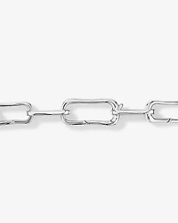 20.5cm (8.1") Alternate Clip Link Bracelet in Sterling Silver
