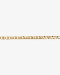 19cm (22") 6mm-6.5mm Width Curb Bracelet in 10kt Yellow Gold