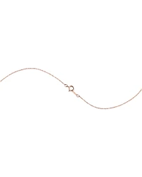 Pendentif griffé en or rose 10 K avec diamants totalisant 0,20 ct et morganite Sir Michael Hill