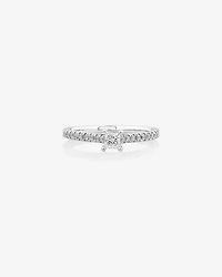 Engagement Ring with 0.50 Carat TW Diamonds in 14kt White Gold