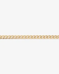 50cm (20") 8mm Curb Chain in 18kt Vermeil