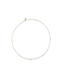 1.00 Carat TW Laboratory-Grown Graduated Diamond Tennis Necklace in 10kt Yellow Gold