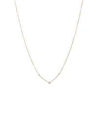 Necklace with 0.10 Carat TW of Diamonds in 10kt Yellow Gold