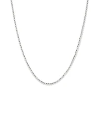 4.00 Carat TW Laboratory-Grown Diamond Tennis Necklace set in 10kt White Gold
