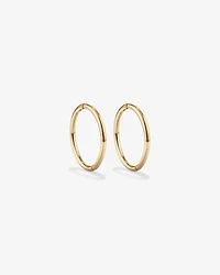 12mm Sleepers in 10kt Yellow Gold