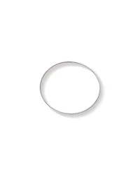 7.5mm-8mm Oval Bangle in Sterling Silver