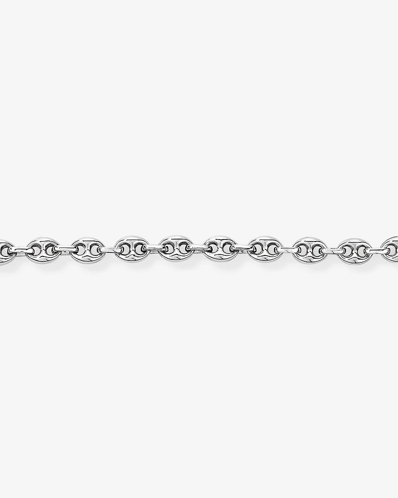 45cm (17.7") Puff Anchor Chain in Sterling Silver