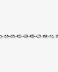 45cm (17.7") Puff Anchor Chain in Sterling Silver