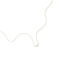 Australian Opal with Diamond Accents Necklace in 10kt Yellow Gold